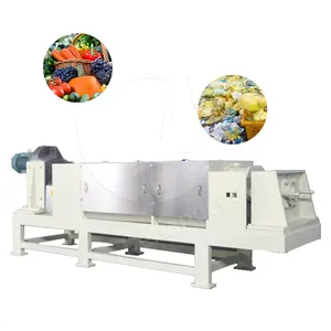 OCEAN Small Cow Dung Dewater Process Equipment Supplier Extruder Solid Liquid Separator Machine for Animal Waste