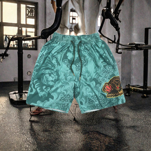 <b>Men</b> Basketball <b>Shorts</b> Breathable Quick Dry <b>Woven</b> Sports <b>Shorts</b> Elastic Waist Drawstring Athletic Training <b>Shorts</b> - Product Image 2
