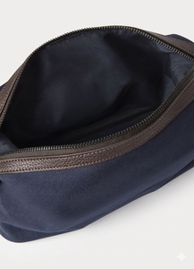 Trousse de Toilette Homme Vintage Personnalisable avec Logo, Spacieuse, Imperméable, Portable, en Toile de Coton Robuste avec Fermeture Éclair, Format Compact - Product Image 2
