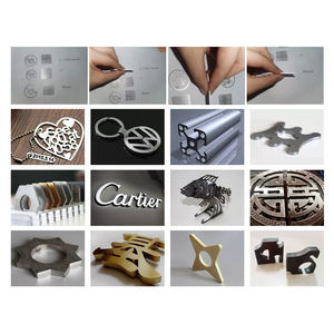 Cortadora del laser de la fibra del CNC del tamaño pequeño 6060 de la alta precisión para la hoja de plata del oro - Product Image 6