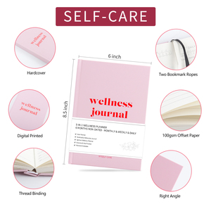 Planificateur de <span class=keywords><strong>bien</strong></span>-<span class=keywords><strong>être</strong></span> Journal de remise en forme <span class=keywords><strong>bien</strong></span>-<span class=keywords><strong>être</strong></span> <span class=keywords><strong>Livre</strong></span> de journal d'affirmation et de manifeste imprimé sur mesure - Product Image 4