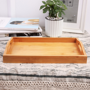 <span class=keywords><strong>Plateau</strong></span> en bambou sain pour servir le petit-déjeuner au restaurant, <span class=keywords><strong>plateau</strong></span> de <span class=keywords><strong>lit</strong></span>, <span class=keywords><strong>plateau</strong></span> de service alimentaire en bambou et en bois avec poignée pour hôtel - Product Image 5