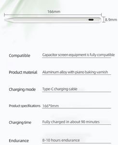 ปากกาสไตลัสดั้งเดิม2ภาพหน้าจอแท็บเล็ตปากกาแม่เหล็กแบบสัมผัสสำหรับ <span class=keywords><strong>Mi</strong></span> <span class=keywords><strong>Pad</strong></span> <span class=keywords><strong>5</strong></span> / 5Pro / <span class=keywords><strong>Mi</strong></span> <span class=keywords><strong>Pad</strong></span> 6 / 6 Pro - Product Image 2