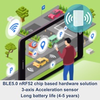 STiE3 Petite taille mais 5 ans d'autonomie de la batterie Solution de suivi des actifs IP67 BLE5.0 Balise Eddystone IBeacon