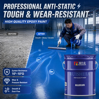 Lantai Epoxy Anti-Statik Self-Leveling dengan Lapisan ESD untuk Kebersihan Tinggi, Cocok untuk Pabrik Instrumen Presisi Besar