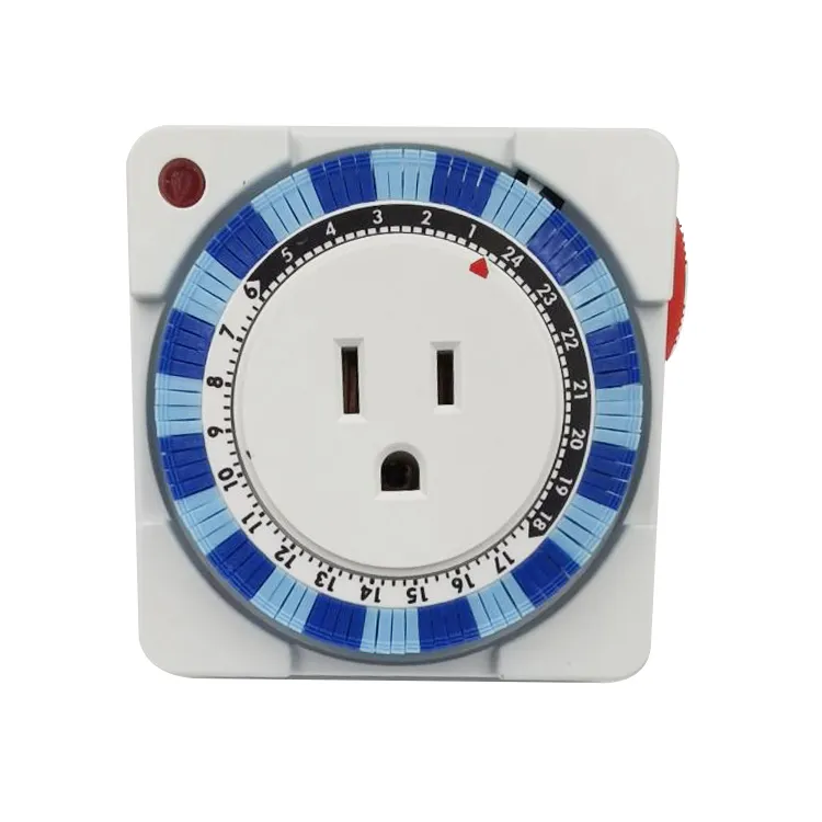 Us Plug Outlet Elektrische Socket 3 Gat Schakelaar Digitale Timer Voor Laagspanning Transformator