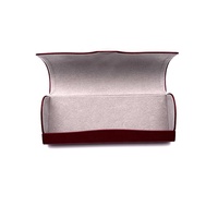 Étui à lunettes en cuir de luxe, boîte de rangement pour lunettes, emballage, étui à lunettes de soleil pour lunettes avec logo personnalisé
