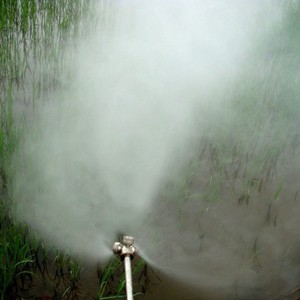 หัวฉีดพ่นหมอกแรงดันสูงแบบหลายหัวรูปพัด สำหรับพ่นละอองน้ำในพื้นที่ขนาดใหญ่ เพื่อควบคุมฝุ่นในสวนและให้ความเย็นด้วยละอองละเอียด - Product Image 1