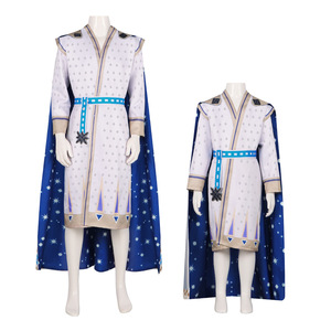 Star's Edge Wish King Asha Cosplay Costume <b>White</b> Robe Star <b>Cape</b> Adult Anime Stage Performance Outfit - Product Image 1