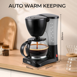 WINNING STAR ST-9738 Machine à café électrique automatique à goutte à goutte pour petit bureau transfrontalier 10-12 tasses Machine à café Americano - Product Image 4