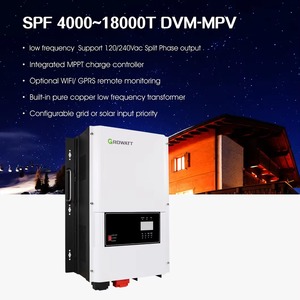 Inversor Fuera de Red Growatt SPF 4000-18000T DVM-MPV de 4-18KW Monofásico 110V/220V para Sistema de Energía Solar - Product Image 2