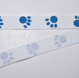 Correas <span class=keywords><strong>de</strong></span> algodón impresas blancas ópticas para embalaje <span class=keywords><strong>de</strong></span> regalo Fabricante <span class=keywords><strong>de</strong></span> correas personalizadas - Product Image 4