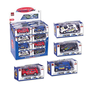 Venta caliente tire volver vehículo comercial <span class=keywords><strong>1</strong></span>/<span class=keywords><strong>43</strong></span> modelo de coche con 4 estilos - Product Image 2