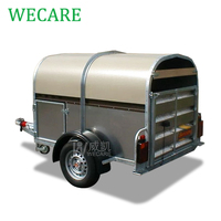WECARE nouveauté Mobile Snack Drink Bar cheval remorque Hot Dog chariot rue vente camion de nourriture entièrement équipé