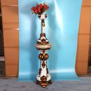 Reloj <span class=keywords><strong>de</strong></span> Pie <span class=keywords><strong>de</strong></span> Resina con Números Romanos para Decoración del Hogar, Venta Directa <span class=keywords><strong>de</strong></span> Fábrica - Product Image 6