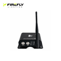 Transmitter dan Receiver DMX Nirkabel 2.4GHz untuk Penyewaan Pencahayaan Panggung Acara Pernikahan dengan RDM dan AFHSS