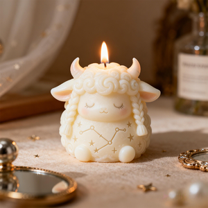 Velas Aromáticas con Signos del Zodiaco, Lindas Velas de Aromaterapia con Forma de <span class=keywords><strong>Aries</strong></span> y Cáncer, Decoración para el Hogar, Regalos de Horóscopo - Product Image 2