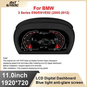 Compteur de vitesse/cluster numérique de voiture Bosstar pour BMW série 3 E90/E91/E92/E93 2005-2012 tableau de bord de voiture tableau de bord numérique - Product Image 4