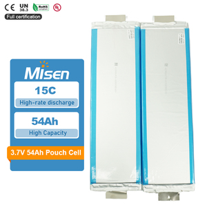 Batería de polímero de iones de litio recargable personalizada de 3.7V 54Ah para scooter, con tasa de descarga de 16C, NMC NCM - Product Image 1