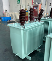 Transformateur immergé dans l'huile de moyenne haute tension personnalisé S11 transformateur de puissance en cuivre triphasé 110V entrée 10KV 110V/380V