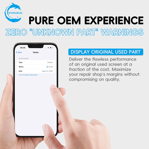 หน้าจอมือถือ STAROZON ราคาโรงงาน สำหรับ <span class=keywords><strong>iPhone</strong></span> <span class=keywords><strong>13</strong></span> <span class=keywords><strong>Pro</strong></span> Max จอ OLED LTPS ทดแทน ไม่มีข้อผิดพลาดเกี่ยวกับชิ้นส่วนที่ไม่รู้จัก - Product Image 3