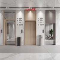 Ascensore per Passeggeri ad Alta Capacità 2000kg in Acciaio Inossidabile, Design Gearless a Trazione, Viaggi Silenziosissimi, Personalizzabile su Misura