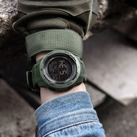 SMAEL 8105 Nuevo Modelo de Reloj Deportivo Digital Electrónico para Hombre con Cronómetro, Alarma, Resistente al Agua 5ATM, Cronógrafo Luminoso