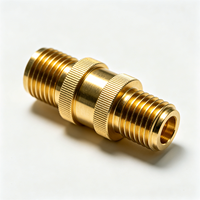 Composants de haute qualité en alliage de laiton usinés CNC, ultra-précision, anti-corrosion, connecteur fileté, bloc de cadre, tige, fluide