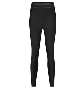 Pantalon de yoga pour femme JAC22 D25158, couleur contrastée, longueur 7/8, léger, respirant, extensible, pour fitness, pilates et sport - Product Image 2