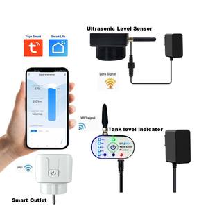 Nuovo Sensore di Livello dell'Acqua <span class=keywords><strong>Wireless</strong></span> TLC2502P-WL a Ultrasuoni con LoRa a Lungo Raggio e WiFi per Monitoraggio Intelligente dei Serbatoi e Controllo Automatico della Pompa - Product Image 1