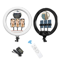 Anneaux lumineux professionnels à LED de 22 pouces avec trépied pour photographie et selfies – Vente flash