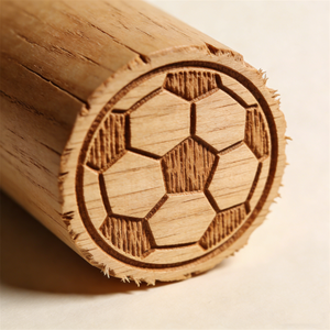 Sello de Madera Autoentintable Conmemorativo de la <span class=keywords><strong>Final</strong></span> de la Copa <span class=keywords><strong>Mundial</strong></span> de Fútbol con Diseño de Balón de Fútbol para Uso en Oficina - Product Image 1