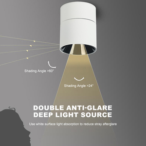 Wholesale Price Dining Room Bedroom Kitchen Foldable Anti Glare Ceiling Led Spot Light - Product Image 3