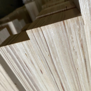 Viga de <span class=keywords><strong>madera</strong></span> contrachapada LVL de álamo ecológico multiusos, <span class=keywords><strong>madera</strong></span> de <span class=keywords><strong>pino</strong></span> laminada para enmarcar la casa, estándares de emisión de formaldehído E1 - Product Image 4