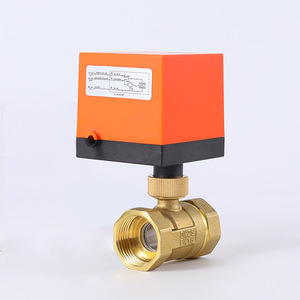 Vanne à bille électromagnétique à trois fils et double commande, vanne thermostatique en laiton fileté pour la climatisation et le chauffage au sol - Product Image 5