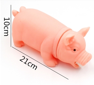 Colorful Screaming Vinyl Pig Pet Teasing Squeak <strong>Squeaker</strong> Chew Toy Puppy Toy for <strong>Dogs</strong> for Large <strong>Dogs</strong> <strong>Sound</strong> Voice <strong>Dog</strong> Toys - Product Image 6