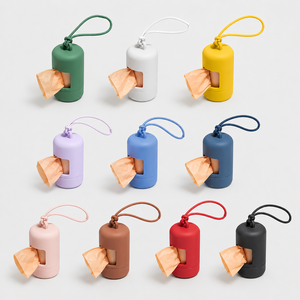 Custom Waterproof <b>Dog</b> <b>Leash</b> PVC Polyester <b>Dog</b> Harness Set Pet Poop Bag Holder Dispenser <b>Dog</b> Collar and <b>Leash</b> Set - Product Image 3