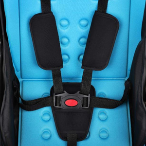 Sangles de siège de voiture confortables coussins de couverture ceinture de sécurité entrejambe coussin poussette ceinture couvre pour bébé enfants poussette - Product Image 4