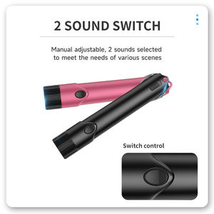 屋外用電気ホイッスル 2トーン ハンドホイッスル ランヤード付き 多機能 スポーツ アウトドア キャンプ 審判 コーチ用 - Product Image 4