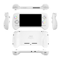 Console de jeu portable RG557 avec 12+256 Go intégrés, Android 14, processeur Dimensity 8300, écran AMOLED 5,48'', Wi-Fi, compatible PS2 WIIU