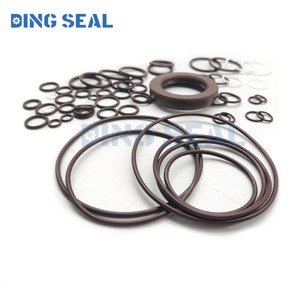 Kit de sellos de bomba hidráulica para excavadora <span class=keywords><strong>Volvo</strong></span> EC140B, para K3V63DT, kit de juntas tóricas NBR <span class=keywords><strong>90</strong></span>/FKM <span class=keywords><strong>90</strong></span> de alta calidad - Product Image 1