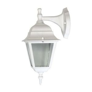 Eolo B Witte Zonne-Wandlantaarn E26/E27 Led Lichtbron Pc Lichaam Aluminium Basis Ip54 Geclassificeerd Voor Buitentuin Gebruik Gecertificeerd Etl - Product Image 2