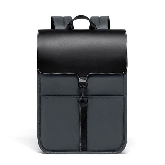 BSCI Factory  New Arrival High End Casual Vegan Leather Business Work Commute Laptop Designer Men Backpack