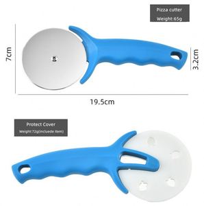 Cortadores de Ruedas de Acero Inoxidable Personalizados, Cuchillo Redondo para Cortar Pasteles, Pan y Tartas, Herramientas para Pizza, Accesorios de Cocina - Product Image 3