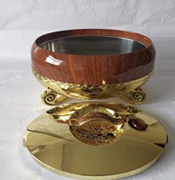 Juego de Calentadores de Comida Profesionales para Catering, 3 Piezas, 4L, 5L, 6L, Acero Inoxidable, Aislados, Estilo Árabe de Lujo, Venta al por Mayor, Plato para Buffet