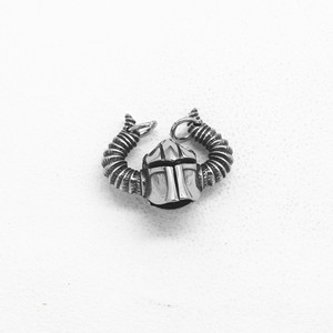 Yunnique-collar unisex con colgante de máscara de rey demonio, de acero de titanio, estilo americano y europeo, joyería Retro - Product Image 5