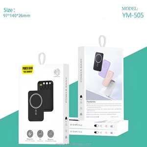 <span class=keywords><strong>แบ</strong></span><span class=keywords><strong>ต</strong></span>เตอรี่สำรองแม่เหล็กไร้สาย OEM Slim ความจุ 10000mAh 20000mAh <span class=keywords><strong>ชาร์จ</strong></span>เร็ว พกพาสะดวก สำหรับสมาร์ทโฟนทุกรุ่น - Product Image 3
