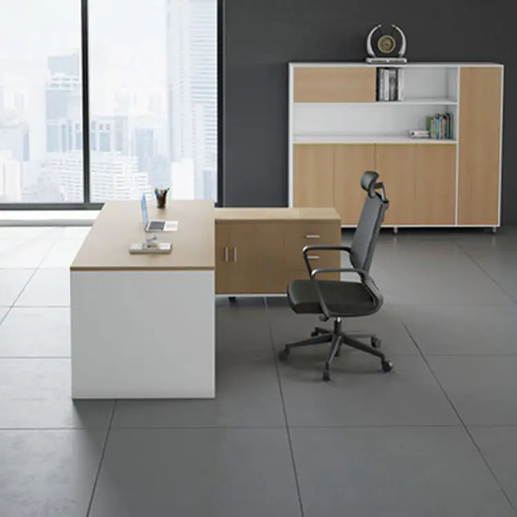 Bureau de luxe de haute qualité, mobilier de bureau moderne, Table en bois pour gestion
