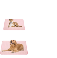 Tapis de lit en tissu de soie pour animaux de compagnie-un tapis de glace incontournable pour l'été Pet Kennel Ice Mat Pets Polyester