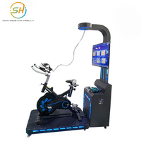 Équipement de fitness et de divertissement de simulation de vélo en réalité virtuelle, console de jeu de vélo VR